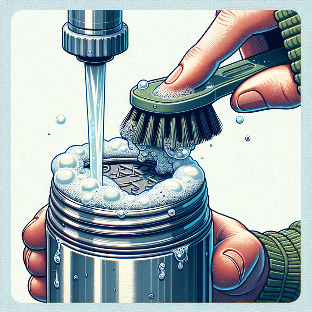 Jak wyczyścić nakrętkę od kubka termicznego