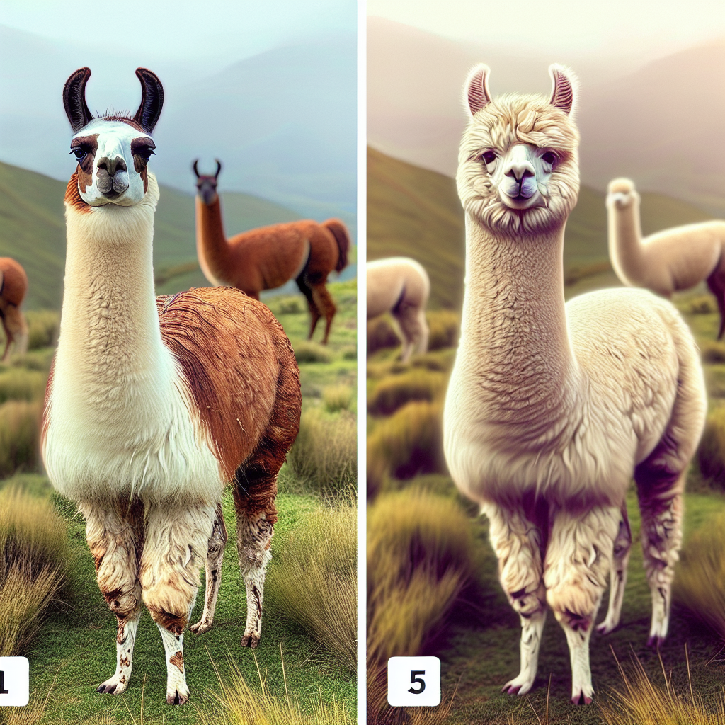 Lama a alpaka – jak je odróżnić?
