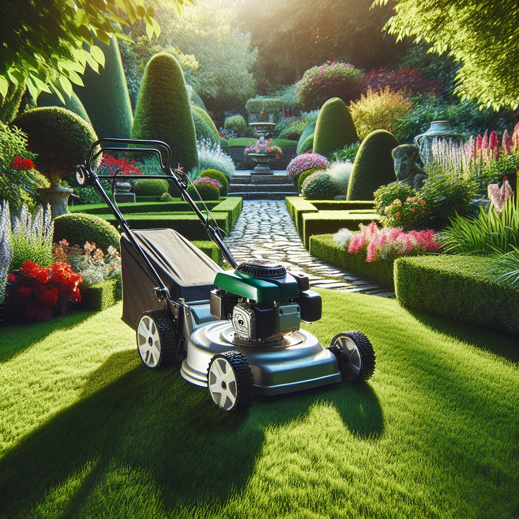 Jak kosiarka spalinowa z napędem może oszczędzić Twój kręgosłup?